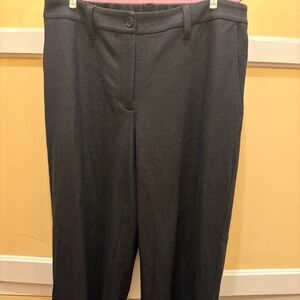 Eileen Fisher Felted Wool Jersey Wide-Leg Trouser